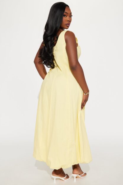 Vestido Maxi Burbuja Sin Mangas con Escote Redondo - Image 18