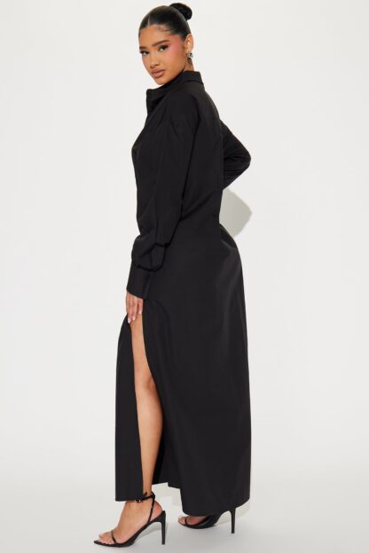 Vestido Camisero Oversized En Algodón 100% - Image 3